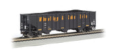 Bachmann 18746 HO Scale 100 Ton 3 Bay Hopper Wheeling & Lake Erie W&LE 606