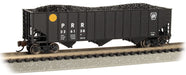 Bachmann 18753 N Scale 100 Ton 3 Bay Hopper with Load Pennsylvania PRR 226138