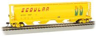 Bachmann 19104 HO Scale 4 Bay Covered Hopper Scoular SCOX 1687