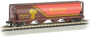 Bachmann 19153 N Scale 4 Bay Covered Hopper Saskatchewan SKNX