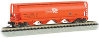 Bachmann 19156 N Scale 4 Bay Covered Hopper Potash CGLX