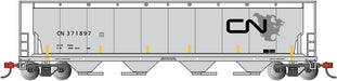 Bachmann 19159 N Scale 4 Bay Covered Hopper Canadian National CN
