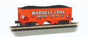 Bachmann 19561 N Scale 55 Ton 2 Bay Hopper Waddell Coal WDLX 103