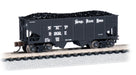 Bachmann 19563 N Scale 55 Ton 2 Bay Hopper Nickel Plate Road NPk 99027