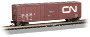 Bachmann 19663 N Scale ACF Outside Braced 50'6" Boxcar Canadian National CN