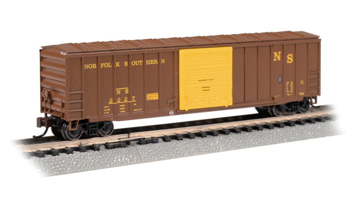 Bachmann 19668 N Scale ACF Outside Braced 50'6" Boxcar Norfolk Southern "Original" NS 2227
