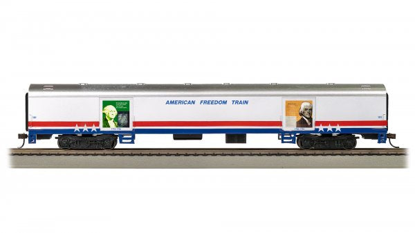 Bachmann 19901 HO Scale American Freedom Train Exhibit Car "1776-1796" 101 with Interior Lighting