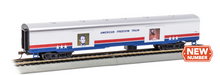 Bachmann 19905 HO Scale American Freedom Train Exhibit Car "1856-1876" 105 with Interior Lighting