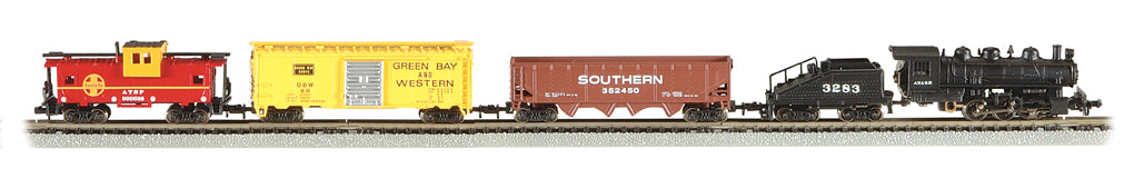 Bachmann 24014 N Scale Yard Boss Santa Fe 0-6-0 Model Train Set