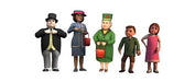 Bachmann 33301 HO Scale Thomas & Friends The Hatt Family Figures
