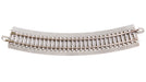 Bachmann 44001 N Scale E-Z Track with Concrete Ties 11.25" Radius Curve (6 Pack)