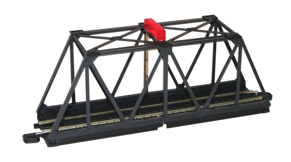 Bachmann 44473 HO Scale E-Z Track Built Up Truss Bridge with Blinking Light