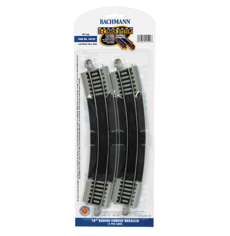 Bachmann 44529 HO Scale E-Z Track 18" Radius Curve Rerailer (2)