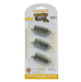 Bachmann 44833 N Scale E-Z Track Quarter-Sections 14" Radius Curve (6)
