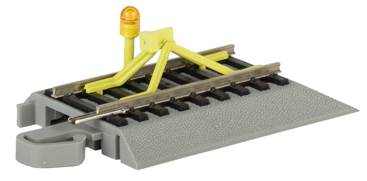 Bachmann 44858 N Scale E-Z Track Bumper with Flashing Light