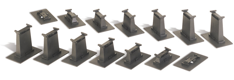 Bachmann 44871 N Scale E-Z Track Track Pier Set (16)