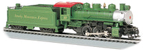 Bachmann 50402 HO Scale 0-6-0 Steam Locomotive with Smoke Smokey Mountain Express 99