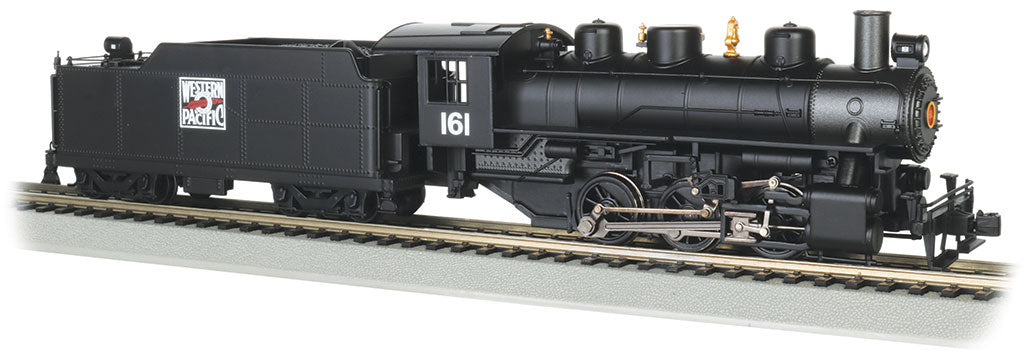 Bachmann 50407 HO Scale 0-6-0 Steam Locomotive with Smoke Western Pacific WP 161