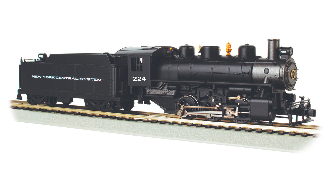 Bachmann 50408 HO Scale 0-6-0 Steam Locomotive with Smoke New York Central NYC 224