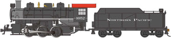 Bachmann 50411 HO Scale 0-6-0 Steam Locomotive with Smoke Northern Pacific NP 1052