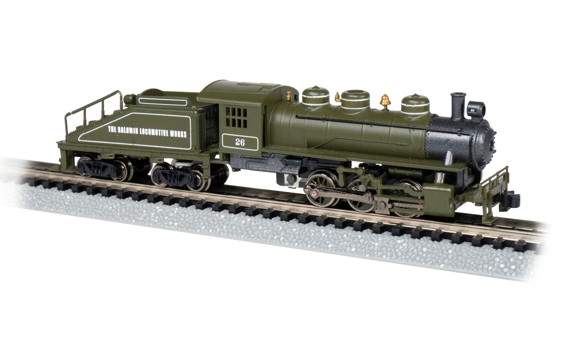 Bachmann 50554 N Scale 0-6-0 Steam Locomotive Baldwin Locomotive Works 26