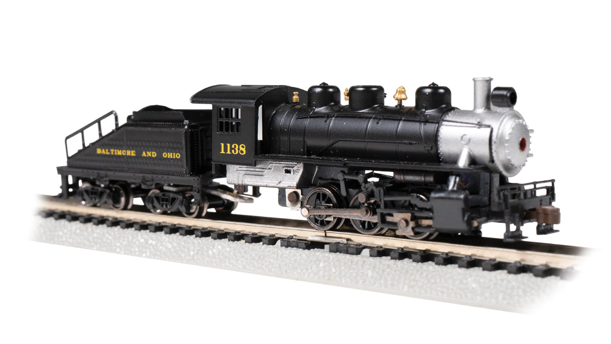 Bachmann 50555 N Scale 0-6-0 Steam Locomotive Baltimore & Ohio B&O 1138