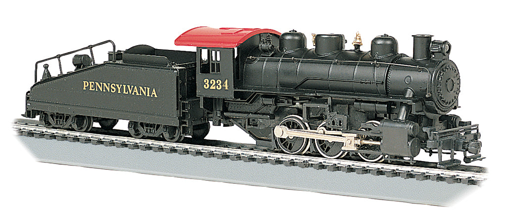 Bachmann 50615 HO Scale 0-6-0 Steam Locomotive with Smoke Pennsylvania PRR 3234