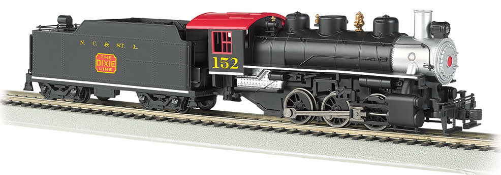 Bachmann 50616 HO Scale 0-6-0 Steam Locomotive with Smoke NC&StL