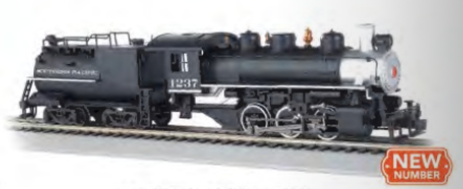 Bachmann 50710 HO Scale USRA 0-6-0 Steam Locomotive with Smoke Southern Pacific SP 1237