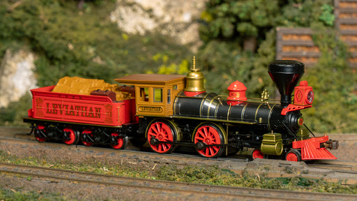 Bachmann 51008 HO Scale 4-4-0 American Steam Locomotive Central Pacific "Leviathan" 63