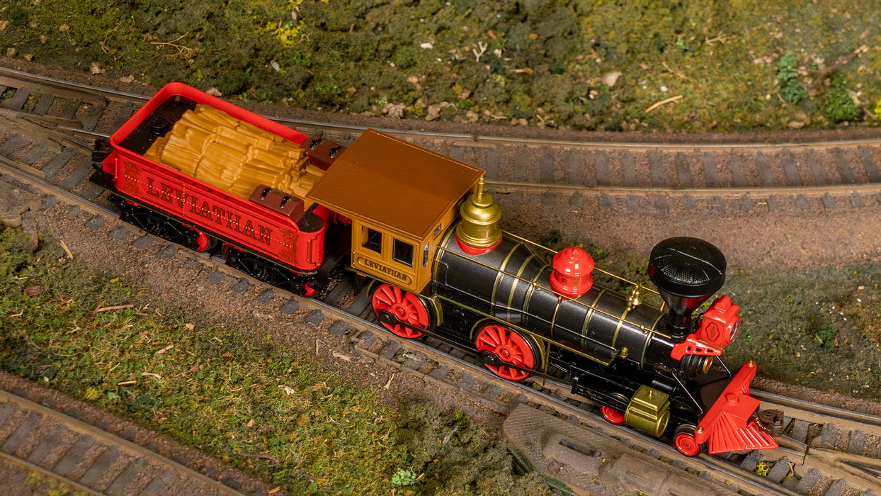 Bachmann 51008 HO Scale 4-4-0 American Steam Locomotive Central Pacific "Leviathan" 63