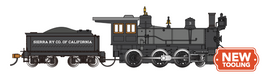 Bachmann 51424 HO Scale 19th Century 4-6-0 Steam Locomotive Sierra Railway #3 with DCC and WOWSound