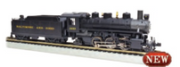 Bachmann 51513 HO Scale 2-6-2 Prairie Steam Locomotive with Smoke Baltimore & Ohio B&O 2458