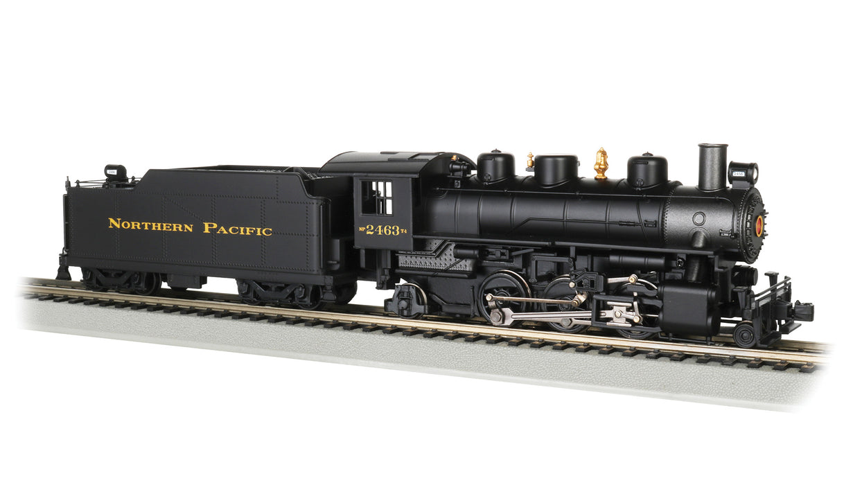 Bachmann 51532 HO Scale 2-6-2 Prairie Steam Locomotive with Smoke Northern Pacific NP 2463