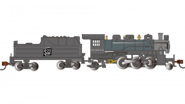 Bachmann 51552 N Scale 2-6-2 Prairie Steam Locomotive SOO Line 808