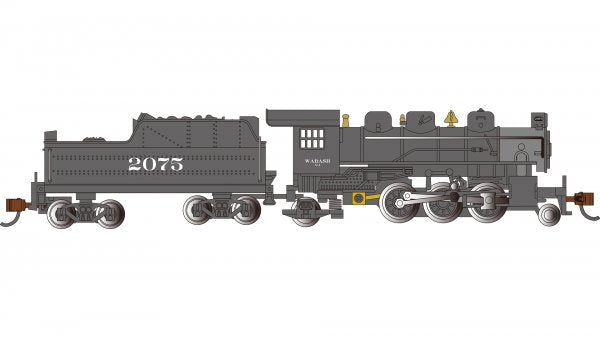 Bachmann 51565 N Scale 2-6-2 Prairie Steam Loco Wabash 2075