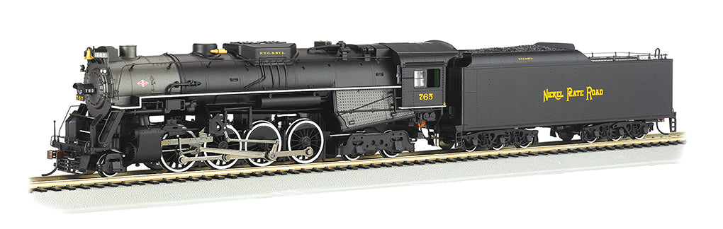 Bachmann 52401 HO Scale 2-8-4 Berkshire Steam Locomotive Nickel Plate Road NKP 765 DCC & Sound