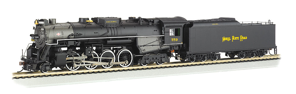 Bachmann 52404 HO Scale 2-8-4 Berkshire Steam Locomotive Nickel Plate Road NKP 759 DCC & Sound