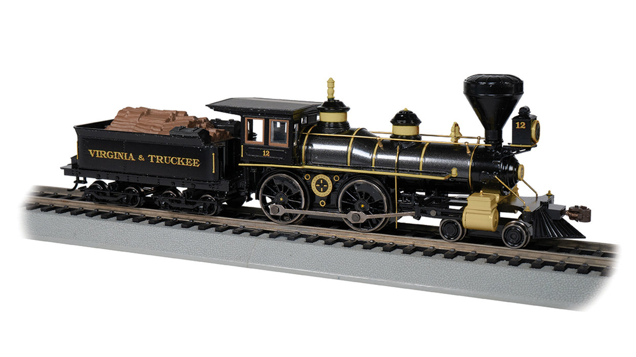 Bachmann 52709 HO Scale 4-4-0 Steam Locomotive Virginia & Truckee DCC & Sound