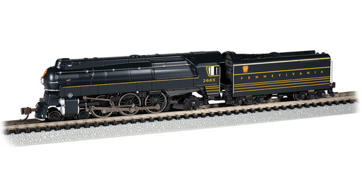Bachmann 53952 N Scale 4-6-2 Streamlined K4 Steam Loco Pennsylvania PRR 2665 DCC & Sound