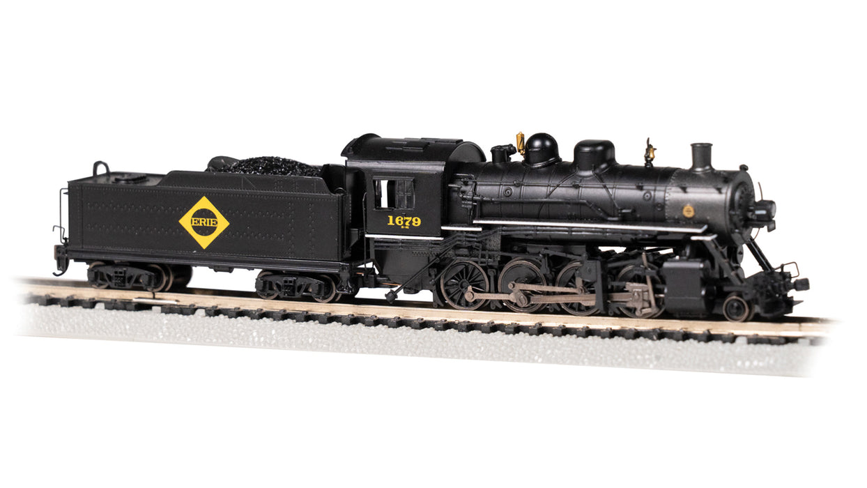 Bachmann 54152 N Scale 2-8-0 Consolidation Steam Locomotive Erie 1679