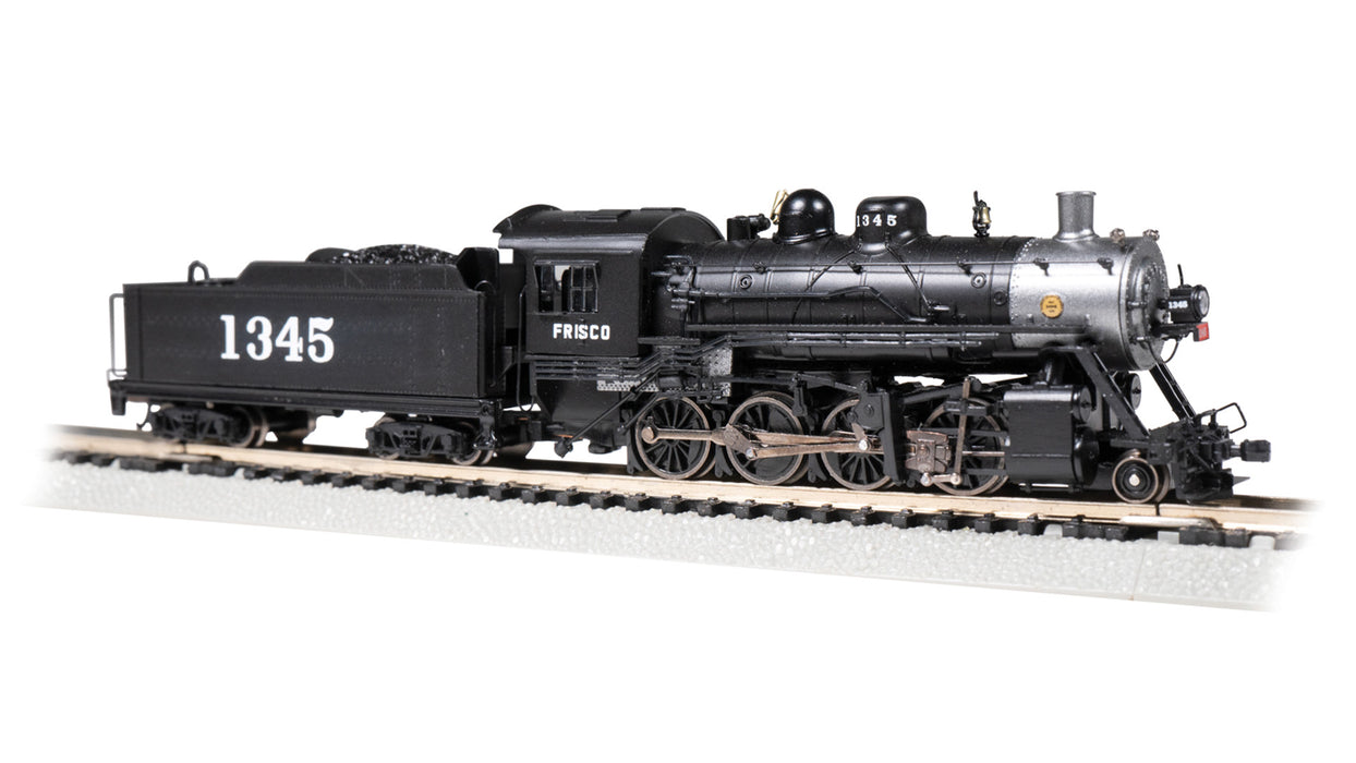 Bachmann 54153 N Scale 2-8-0 Consolidation Steam Locomotive Frisco SLSF 1345