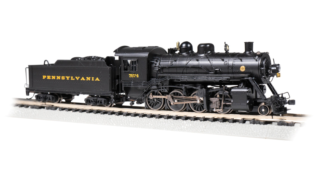 Bachmann 54154 N Scale 2-8-0 Consolidation Steam Locomotive Pennsylvania PRR 7974