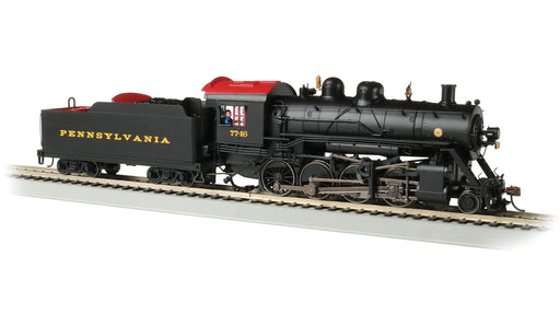 Bachmann 57909 HO Scale 2-8-0 Baldwin Steam Locomotive PRR 7746 DCC & Sound