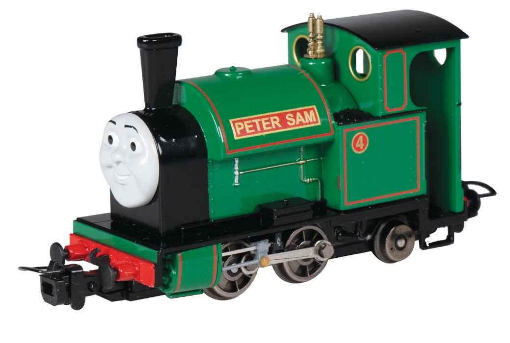 Bachmann 58604 HO Scale Thomas & Friends Narrow Gauge Peter Sam Locomotive (Runs on N Scale Track)