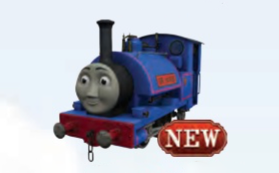 Bachmann 58606 HO Scale Thomas & Friends Narrow Gauge Sir Handel Locomotive (Runs on N Scale Track)