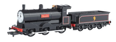 Bachmann 58807 HO Scale Thomas and Friends Donald Locomotive with Moving Eyes