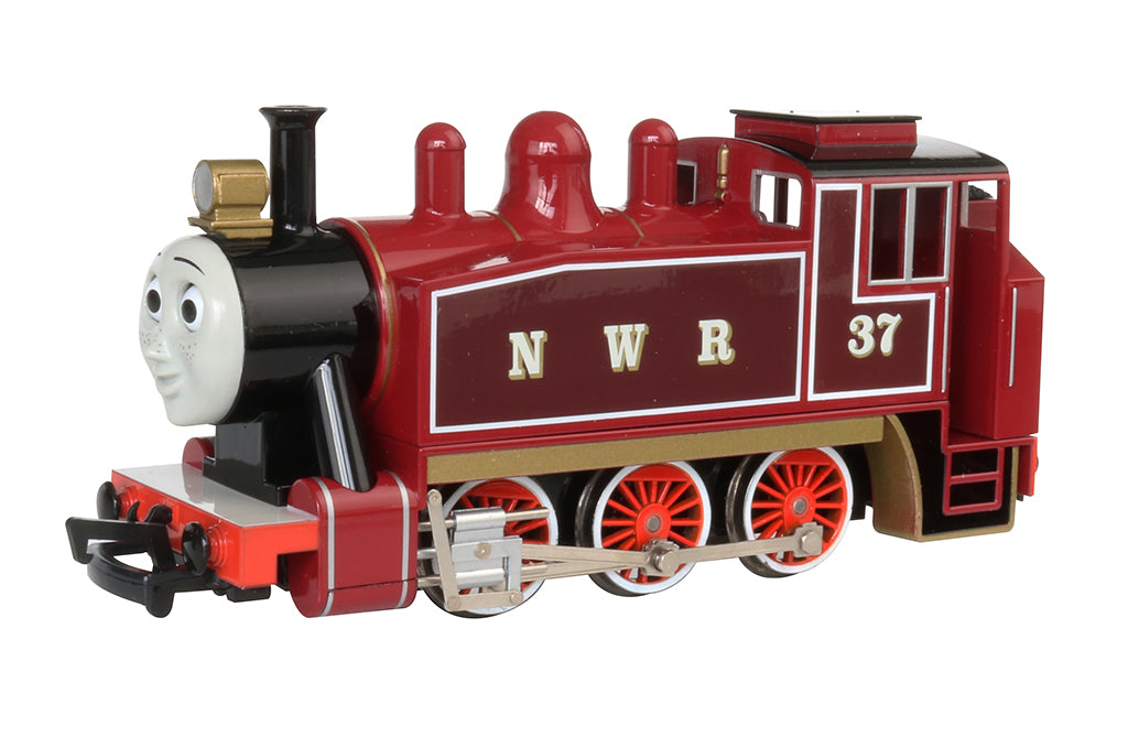 Bachmann 58819 HO Scale Thomas and Friends Rosie (Red) Locomotive with Moving Eyes