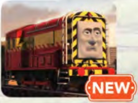 Bachmann 58829 HO Scale Thomas and Friends Mainland Diesel Locomotive with Moving Eyes