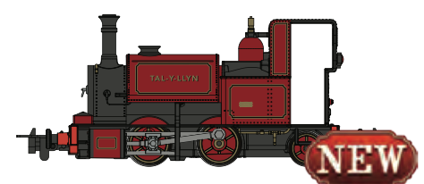 Bachmann 59102 HOn30 Scale Talyllyn Railway F0-4-2ST Steam Loco - Red